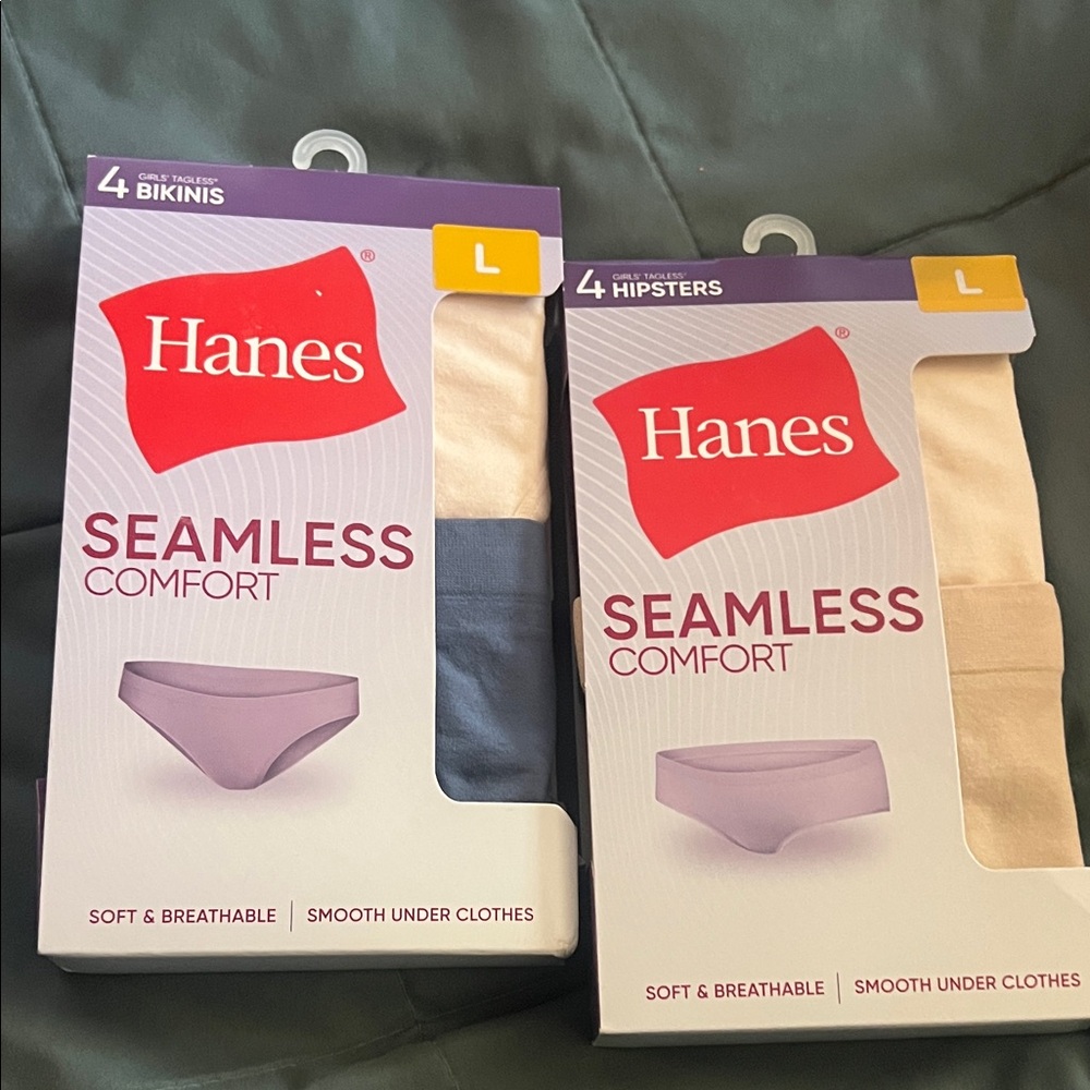 Hanes Seamless Comfort Underwear for girls
